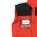 GILET 100% NYLON IMBOTTITO PVC P/NERA 09002