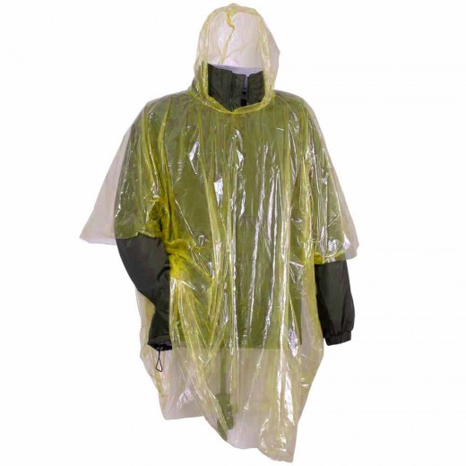 PONCHO/IMPERM.TRASPARENTE BIANCO 00541