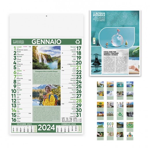 ILLUSTRATI - CALENDARIO DELL'ECOLOGIA PA091