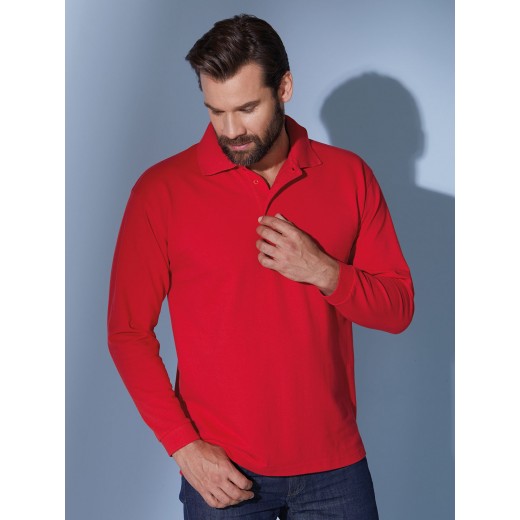 POLO PIQUÃ© LONG-SLEEVED JN022