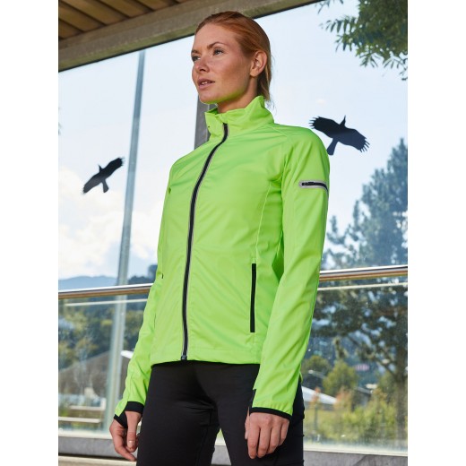 LADIES' SPORTS SOFTSHELL JACKET JN1125