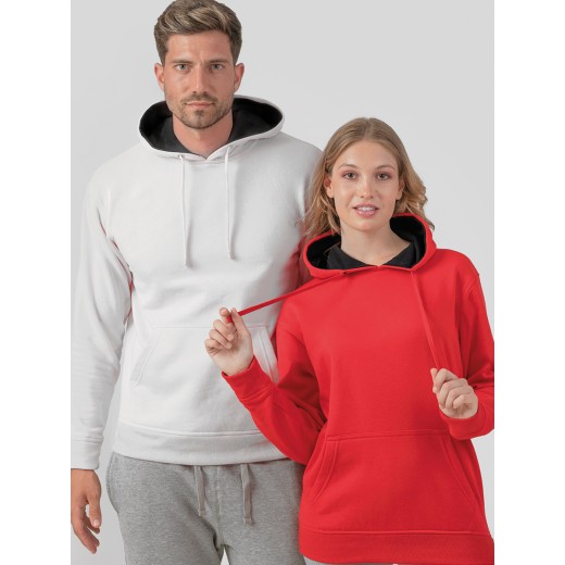 OCEAN KANGAROO HOODED CONTRAST UNISEX SWOCECTR