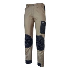 PANTALONE STRECTH CONDOR BEIGE/NERO RINFORZATO