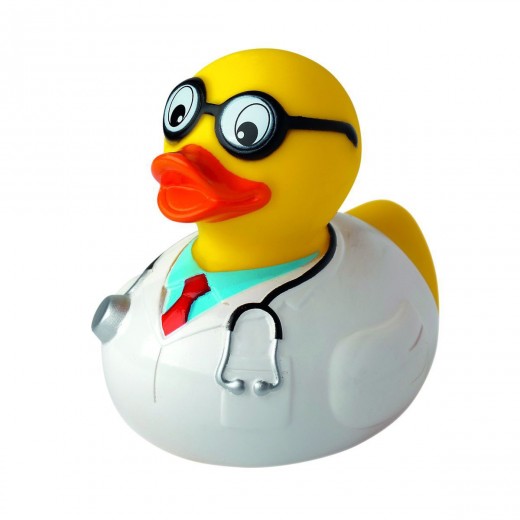 SQUEAKY DUCK, PROF 100%PVC