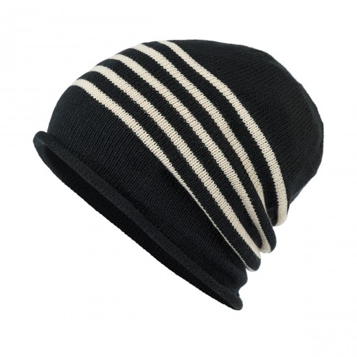 FINE KNITTED BEANIE 100%P