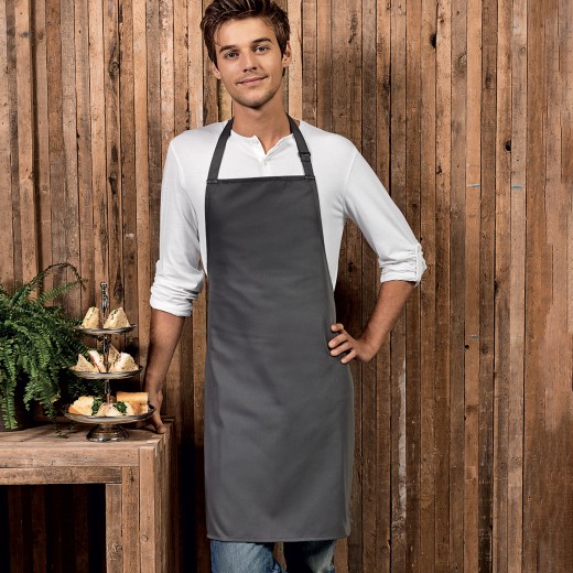 POLYESTER BIB APRON 100%P