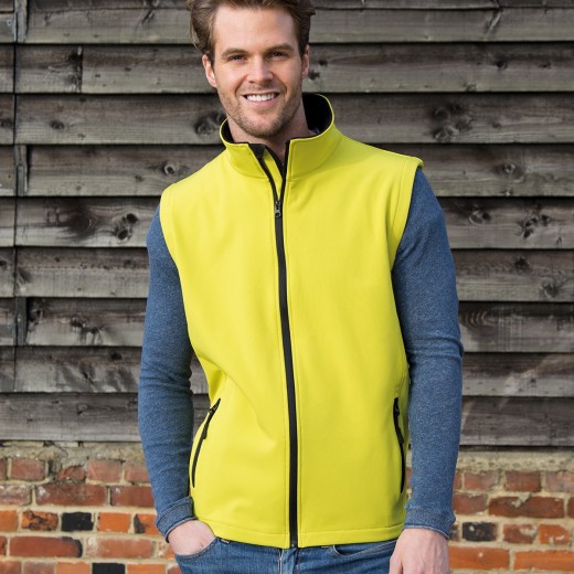 PRINTABLE SOFT SHELL VEST100%P